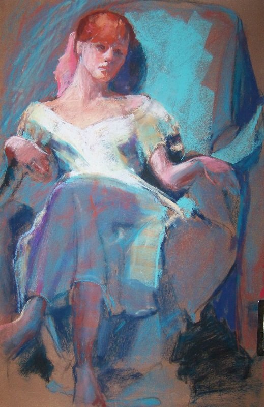 Girl in a Chair
